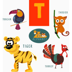 动物儿童画壁纸