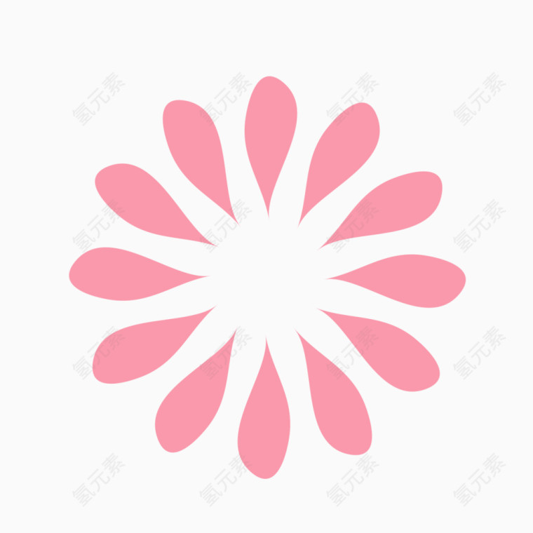粉色樱花瓣