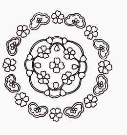 花图案