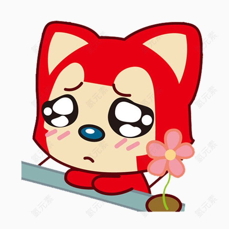 阿狸可怜表情
