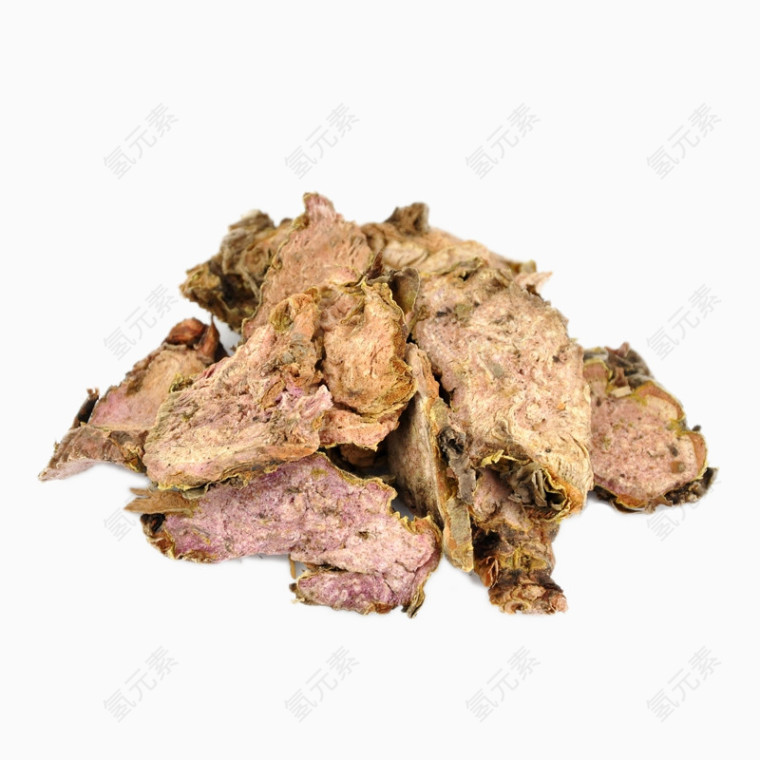 堆积的红景天片