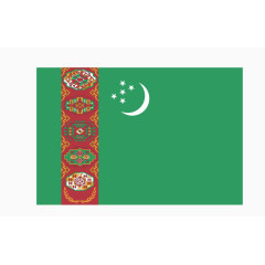 土库曼斯坦国旗