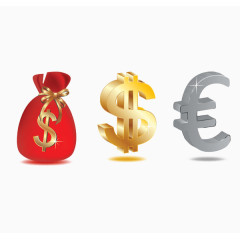 有质感的金钱元素