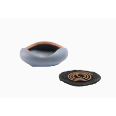 含防火棉的焚香香炉