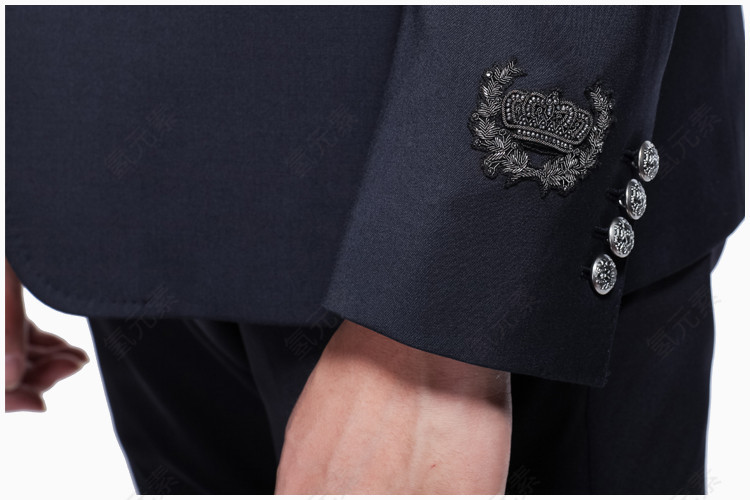 长袖时尚休闲男士西装