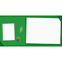 矢量儿童影楼相册模版