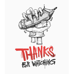 谢谢观看创意素材