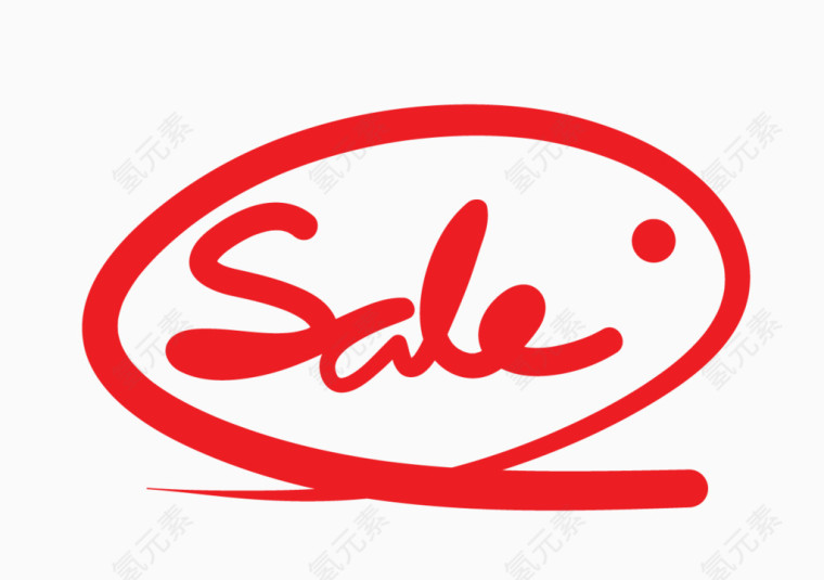 SALE手绘涂鸦矢量素材