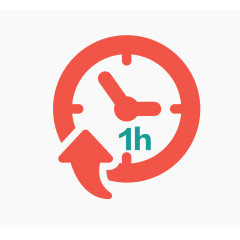 矢量倒计时一小时