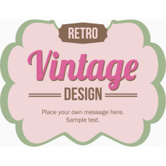 矢量婚礼主题请柬