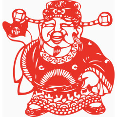 财神爷元宝财神开心财神