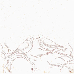 白描中国花鸟画