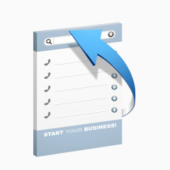 蓝色科技图册商务电话本