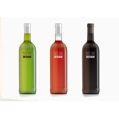 经典葡萄酒酒瓶