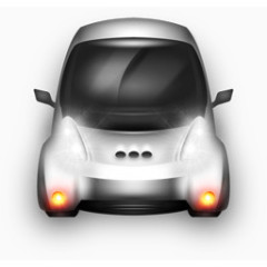 可爱卡通汽车图标下载