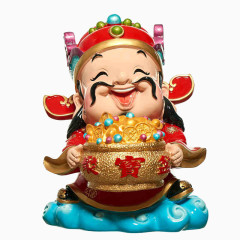 Q版公仔财神
