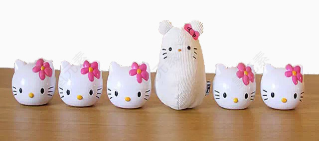 瓷猫摆设