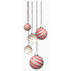 卡通铁链条纹彩球铃铛