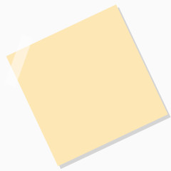 矢量扁平化便签纸