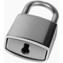 锁孔钥匙锁免抠素材