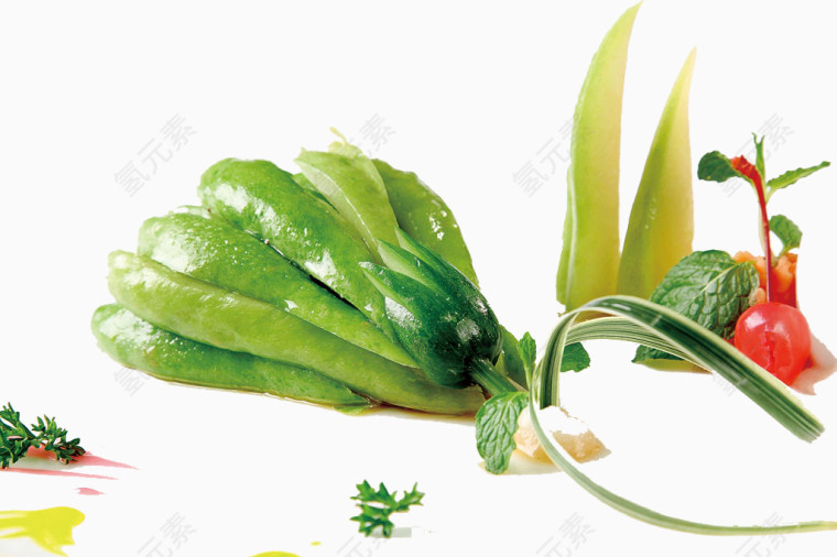 绝味佛手瓜菜市场高清免扣素材