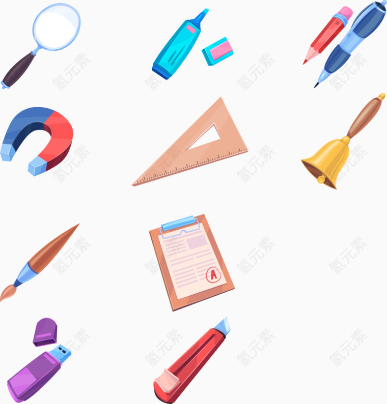矢量学习用品