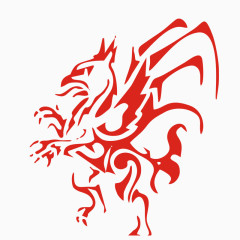 动物形象窗花剪纸素材