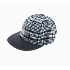 C＆A男式金属LOGO格纹棒球帽