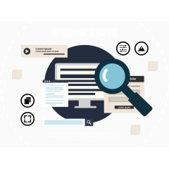 矢量数据分析素材