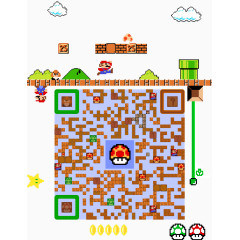 超级玛丽二维码