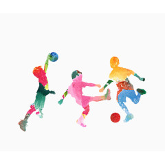 足球篮球运动海报