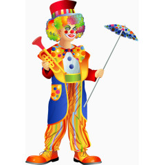 各种形态的小丑表演