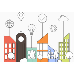 视觉通信建筑城市