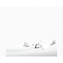 大雪下雪冬天温暖冬素材