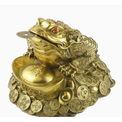 金漆蟾蜍摆件