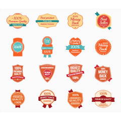 精致创意销售标签矢量素材