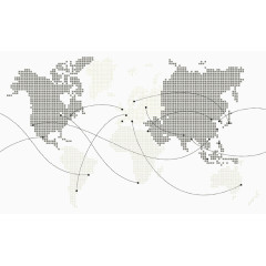 创意全球分布图