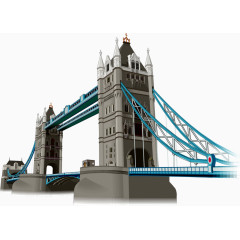 矢量跨海大桥素材