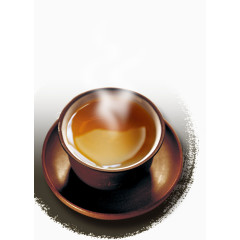 水墨感觉的茶