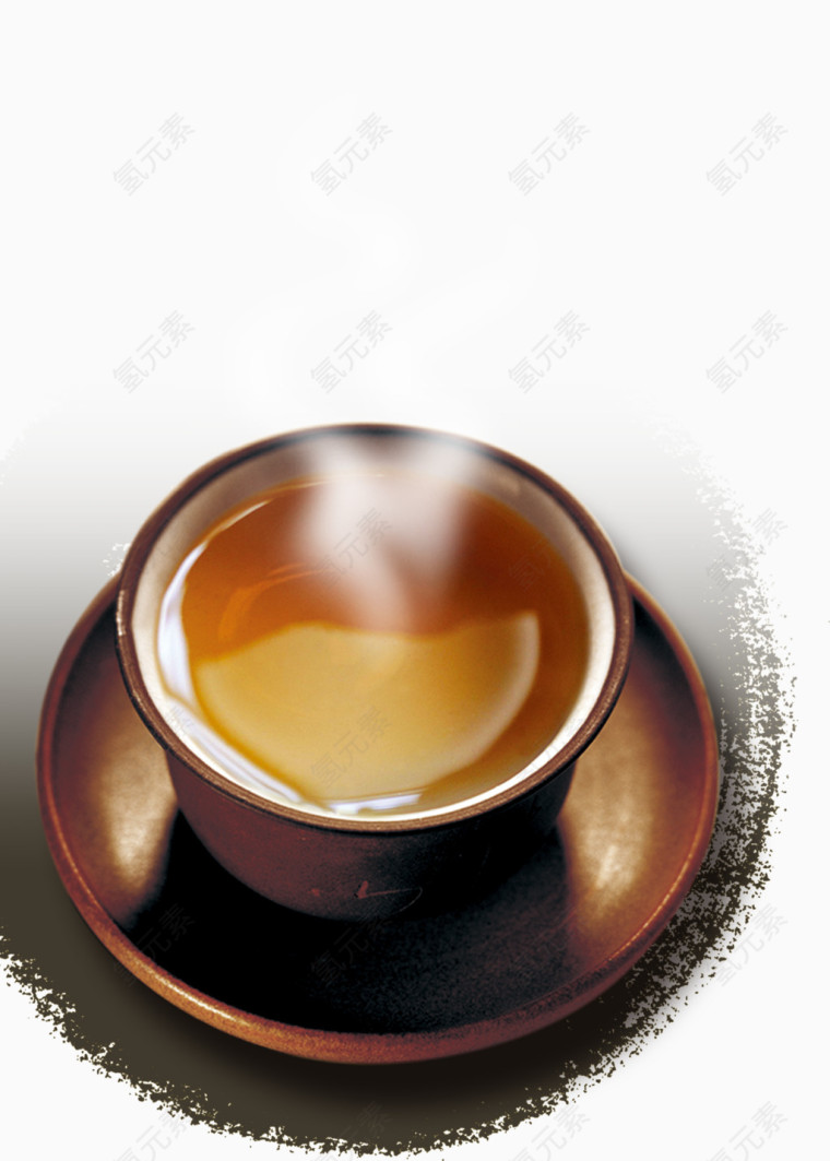 水墨感觉的茶