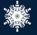 雪花纹理样式