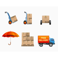 快递运输物流素材