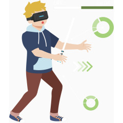 对打游戏虚拟现实