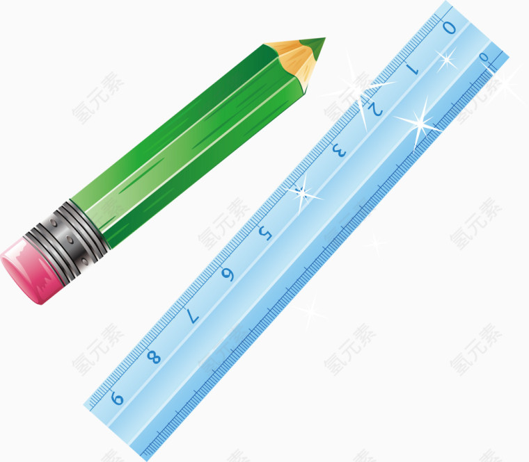 尺子png矢量元素