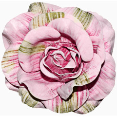 粉色陶瓷花朵玫瑰