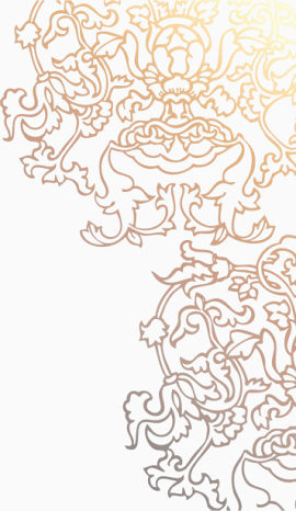 棕色线条花纹简历底纹