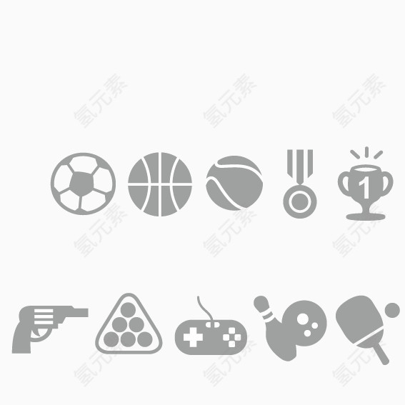 运动体育图标