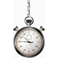 矢量手绘怀表计时器