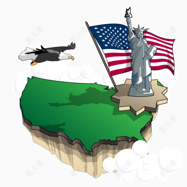 矢量USA