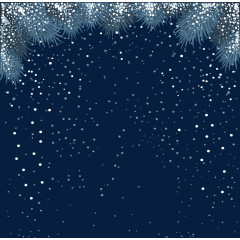 雪花大雪矢量北极雪